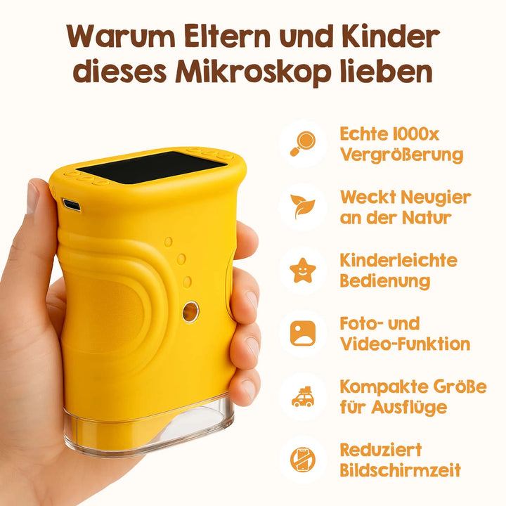 Edubini Abenteuer-Mikroskop